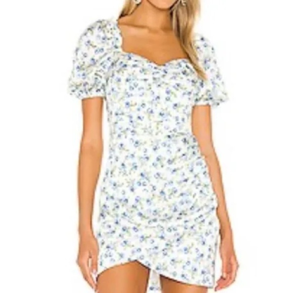 Song of Style Beverley Mini Dress in Blueberry Tart | Small, NWT - Picture 1 of 8